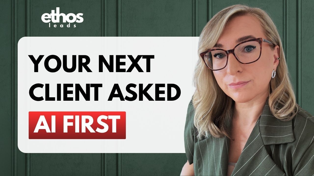 Your Next Client Asked AI First