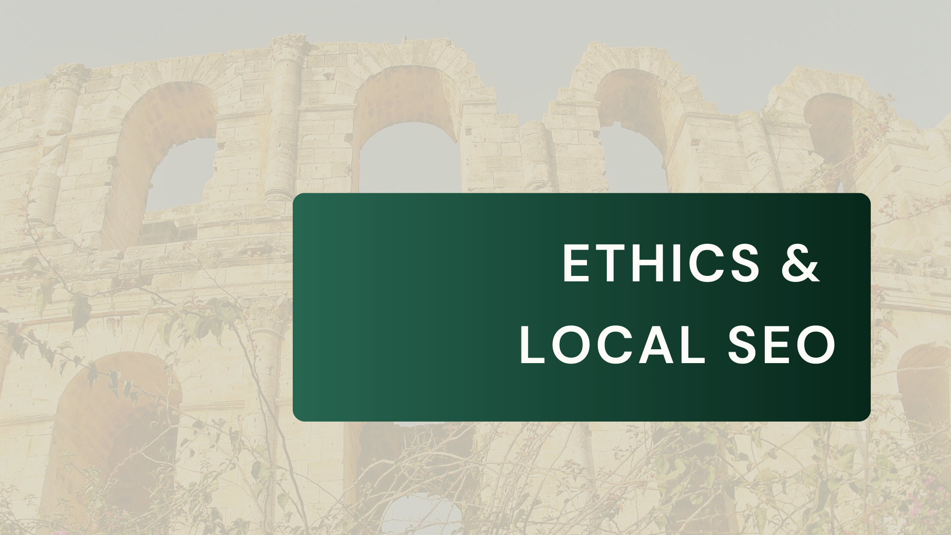 Ethics and Local SEO: Winning Local Clients Without Crossing the Line