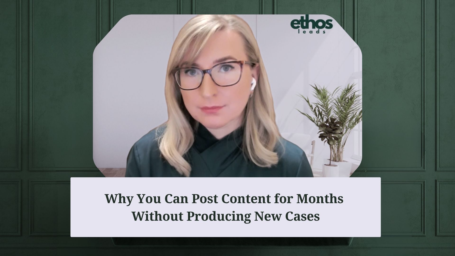 Why You Can Post Content for Months Without Producing New Cases
