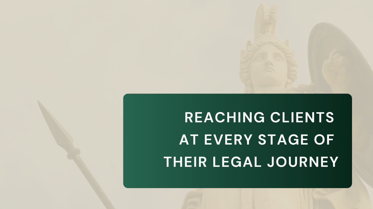 Paid Advertising for Lawyers: Reaching Clients at Every Stage of Their Legal Journey